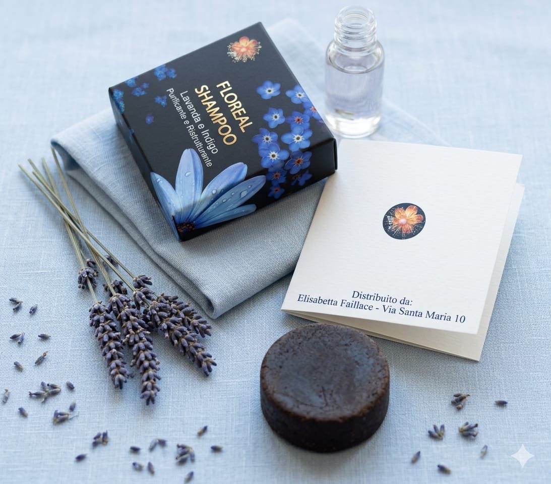 Floreal Shampoo: lavanda e indigo